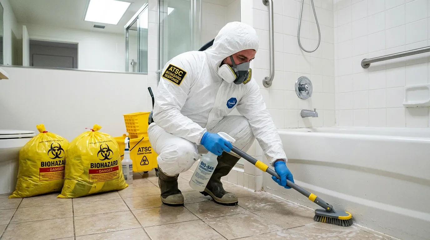 Decontamination equipment deployed for Blood Cleanup in Tyler